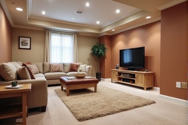 Area Rug vs. Wall-to-Wall Carpet in the Basement: Which Is Better?