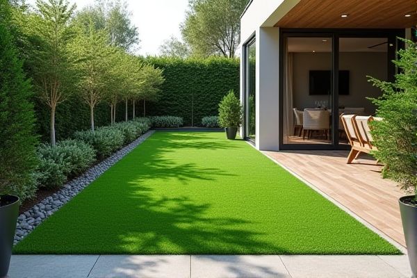 Artificial Grass vs. Natural Grass for Terraces: Pros, Cons, and Maintenance Tips