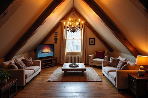 Attic Chandelier vs. Flush Mount Lighting: Which Is Best for Your Space?
