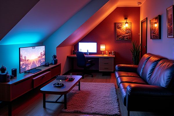 Attic Gaming Corner vs. Living Room Gaming: Which Is Better for Your Setup?