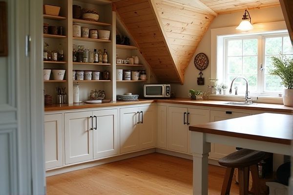 Attic Pantry Storage vs. Kitchen Pantry: Which Is More Efficient?