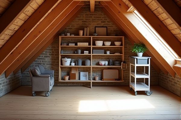 Attic Shelving vs. Rolling Carts: Which Storage Solution Is Best?