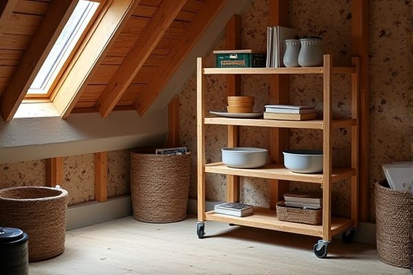 Attic Wheeled Cart vs. Stationary Shelf: Which Storage Solution Is Best?