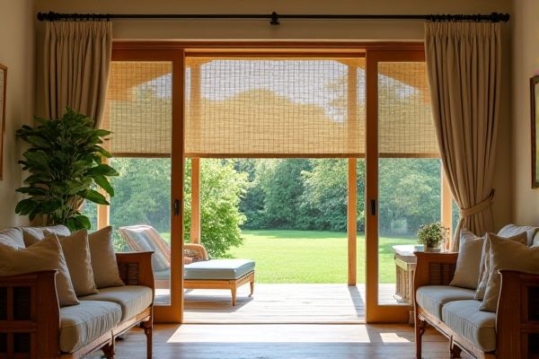 Bamboo Shades vs. Fabric Curtains: Choosing the Best Porch Privacy Solution