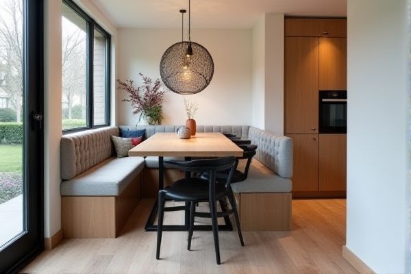 Banquette Seating vs. Freestanding Dining Tables: Which Is Best for Your Dining Space?