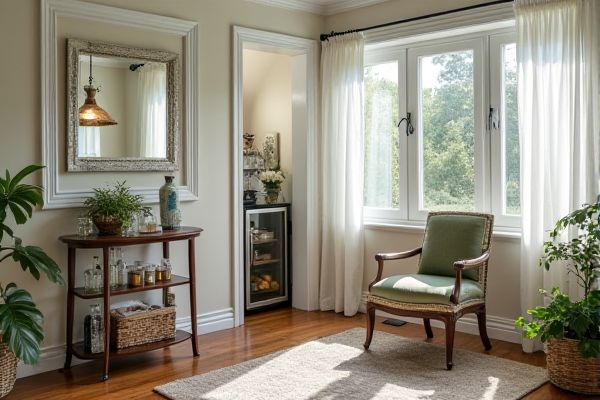 Bar Cart vs. Mini Fridge: Which Is Better for Your Sunroom?