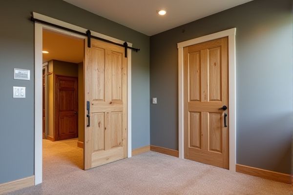 Barn Door vs. Pocket Door for Basements: Which Is the Best Choice?