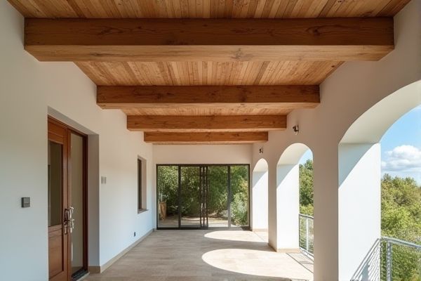 Beam Ceilings vs. Flat Ceilings for Porches: A Comprehensive Comparison