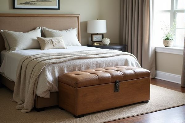 Bedroom Bench vs. End-of-Bed Trunk: Which Is Best for Your Space?