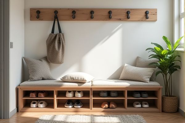 Bench with Storage vs. Shoe Rack: Which Is Better for Your Home Organization?