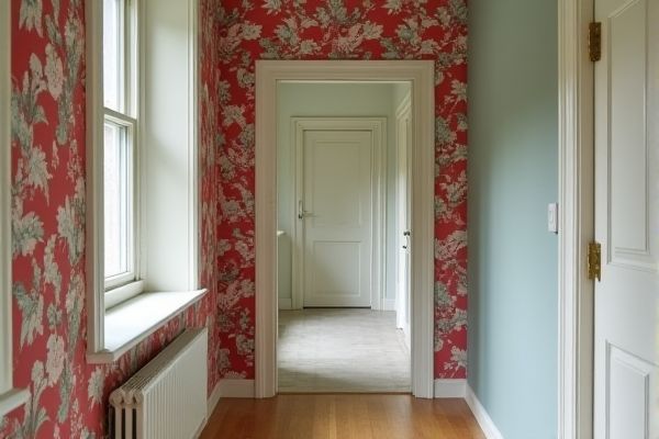 Bold Wallpaper vs. Subtle Paint in Hallways: Which Enhances Your Space Better?