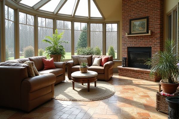 Brick vs. Stone Sunroom Flooring: Which Is Better for Your Space?
