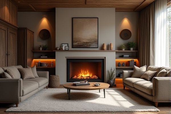 Built-in Fireplace vs. Electric Fireplace: Which Is the Best Choice for Your Home?