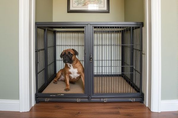 Built-in Pet Crate vs. Portable Pet Crate for Your Mudroom: Which Is Better?
