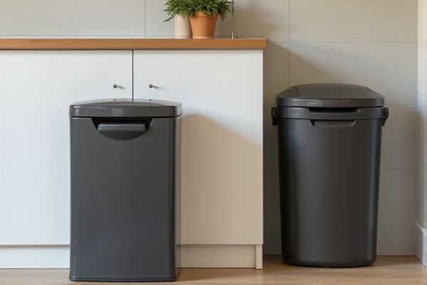 Built-in Trash Bin vs. Freestanding Trash Can: Which Is Better for Your Space?