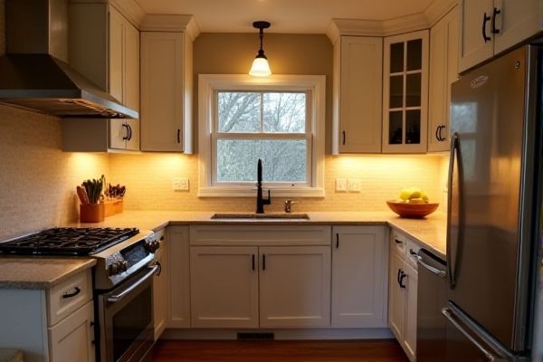 Cabinet Lighting vs. Under-Cabinet Lighting: Key Differences and Benefits