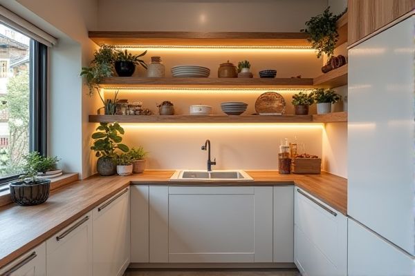 Ceiling-High Pantry Shelves vs. Mid-Wall Shelves: Which Is Better for Your Kitchen?