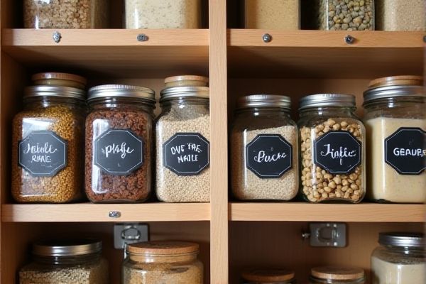 Chalkboard Pantry Labels vs. Printed Pantry Labels: Which is Better for Your Kitchen?