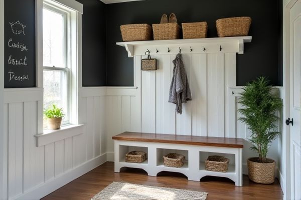 Chalkboard Wall vs. Whiteboard Wall for Your Mudroom: Which Is Best?