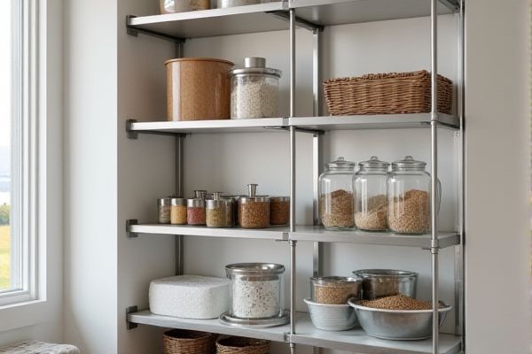 Chrome Shelf vs. Brushed Metal Shelf for Pantry: Which Is Better?