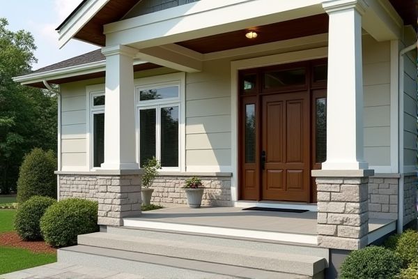 Cladded Columns vs. Plain Columns for Porches: A Comprehensive Comparison