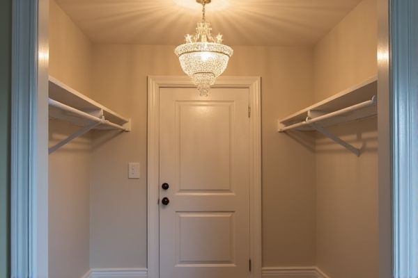 Closet Chandelier vs. Flush-Mount Light: Which Is Best for Your Space?