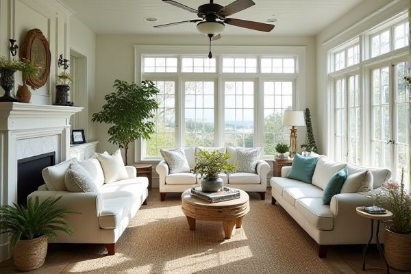Cottagecore vs. Coastal Sunroom Aesthetic: A Complete Style Comparison