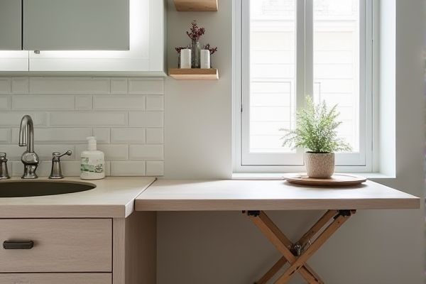 Countertop Folding Station vs. Wall-Mounted Folding Table: Which Is Better for Your Space?