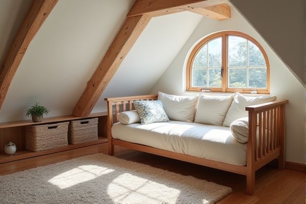 Daybed vs. Futon: Choosing the Best Attic Furniture for Comfort and Style