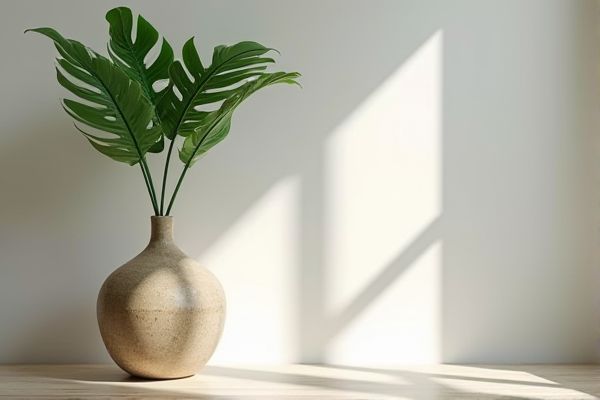Decorative Vase vs. Leafy Plant: Which Enhances Your Home Decor Better?
