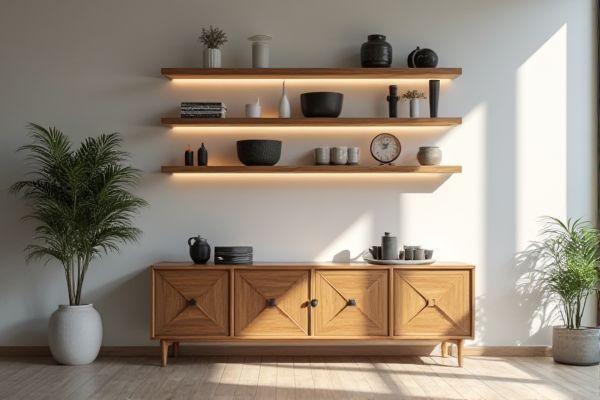 Display Shelf vs. Buffet Top: Key Differences and Usage Tips