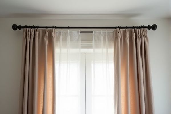 Double Curtain Rod vs. Single Curtain Rod: Which Is Right for Your Home?