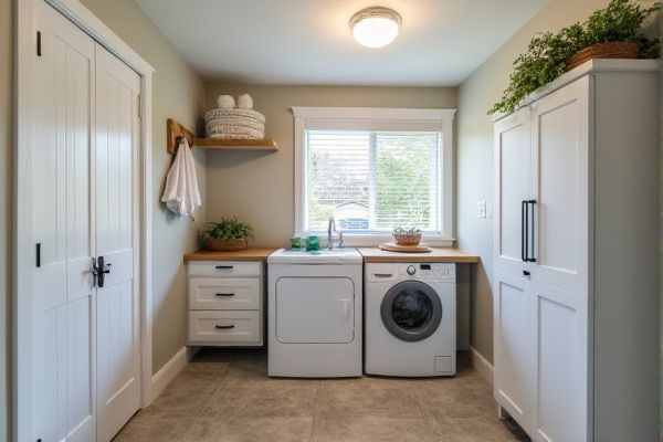 Dual-Purpose Mudroom and Laundry Room vs. Single-Purpose Laundry Room: Pros and Cons