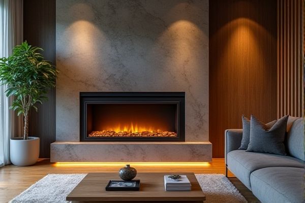 Electric Fireplace vs. Wood Fireplace: Which Is the Better Heating Option?