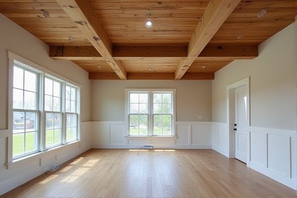 Exposed Beam Ceiling vs. Beadboard Ceiling: A Comprehensive Comparison