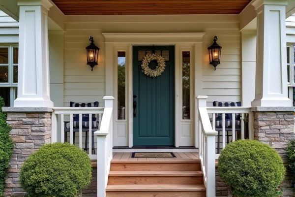 Farmhouse Porch vs. Craftsman Porch: Key Differences and Design Tips