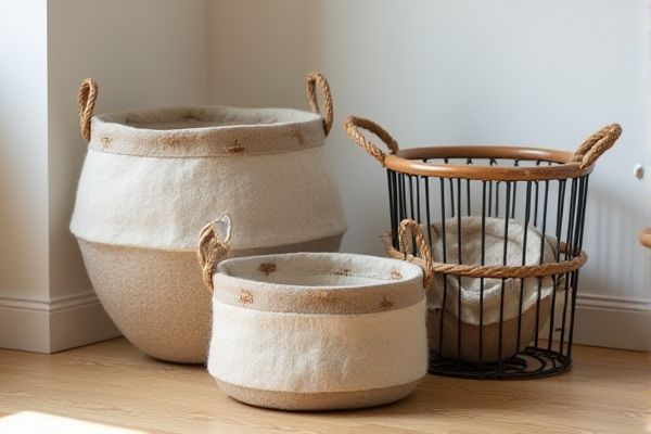 Felt Basket vs. Wire Basket: Which Storage Solution Is Right for You?