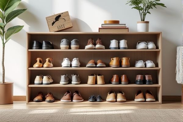 Flat Shoe Rack vs. Angled Shoe Rack: Which Is Better for Your Space?