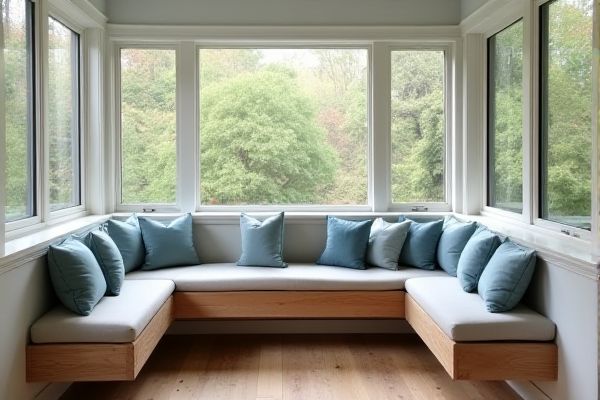 Floating Bench vs. Built-In Banquette: Which Is Best for Your Sunroom?
