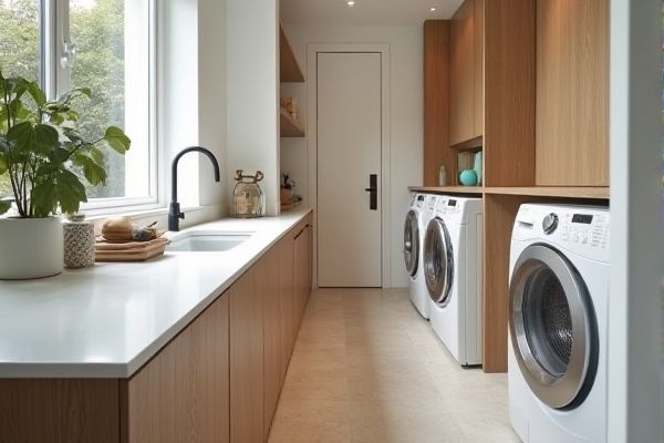 Floating Countertop vs. Fixed Counter in Laundry: Pros, Cons & Choosing the Best Option