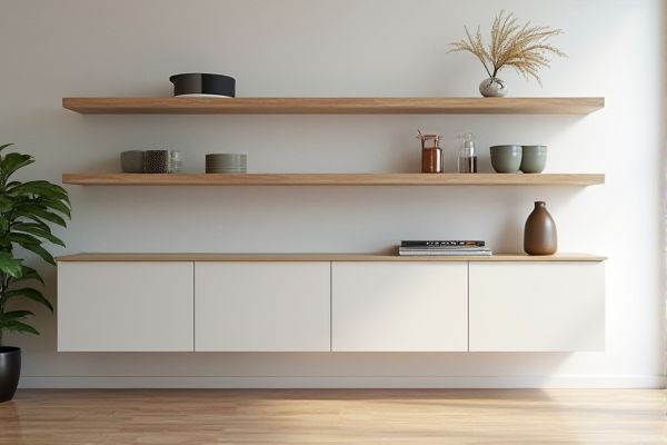 Floating Shelves vs. Wall-Mounted Cabinets: Which Is Best for Your Space?