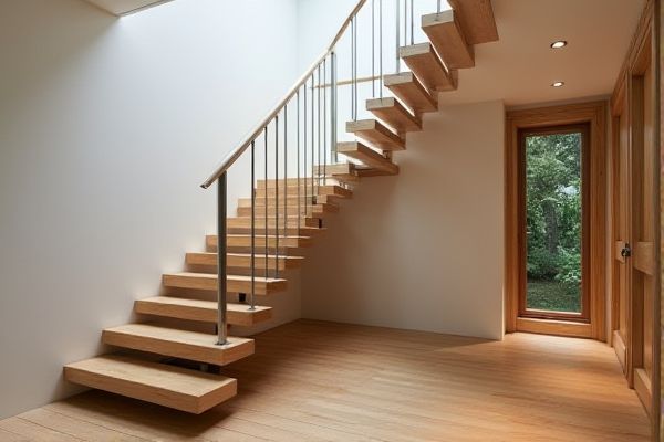 Floating Treads vs. Cantilevered Treads: A Comparative Guide to Modern Staircase Designs