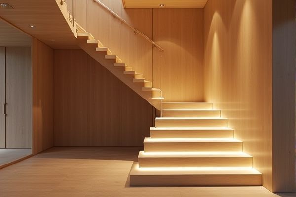 Floor-Lit Staircase vs. Wall-Lit Staircase: A Comparative Guide to Lighting Solutions