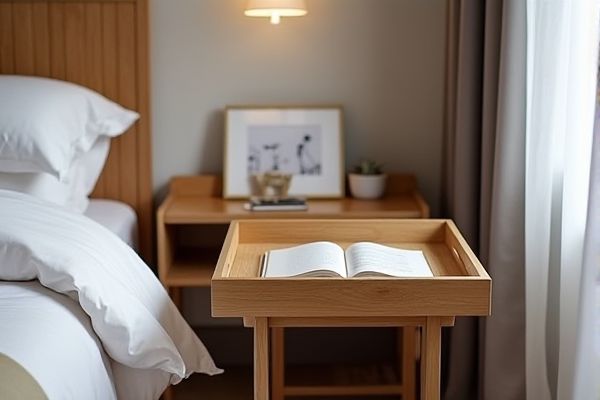 Folding Tray Table vs. Permanent Nightstand: Which is Best for Your Bedroom?