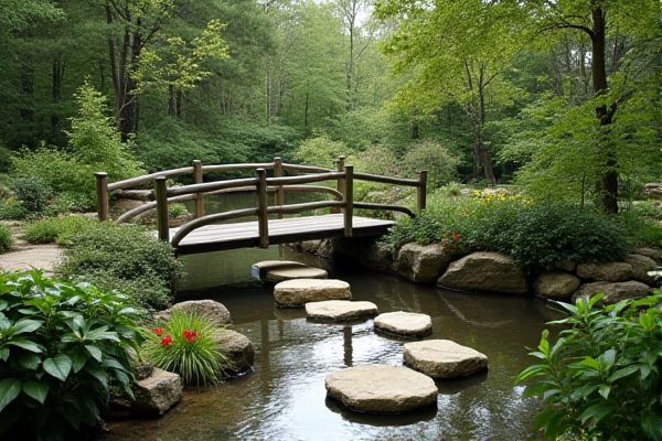 Garden Bridge vs. Stepping Stones: Which Pathway Enhances Your Outdoor Space?