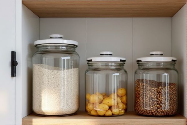 Glass Canisters vs. Plastic Canisters for Pantry Storage: Which Is Better?
