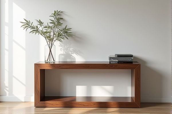 Glass Console Table vs. Wood Console Table: Which One Suits Your Style?