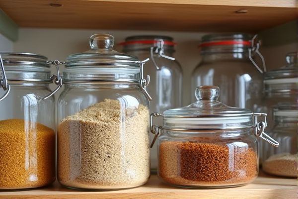 Glass Pantry Jars vs. Plastic Jars: Pros, Cons, and Best Uses