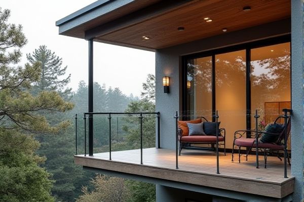 Glass Railing vs. Cable Railing for Porches: A Comprehensive Comparison