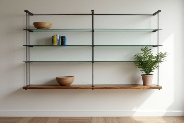 Glass Shelf vs. Wood Shelf: Which Is the Best Choice for Your Space?